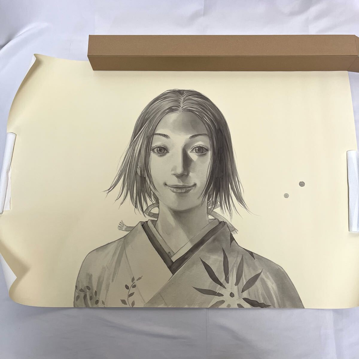 送料無料 未使用保管品 バガボンド B1ポスター おつう 井上雄彦 最後の