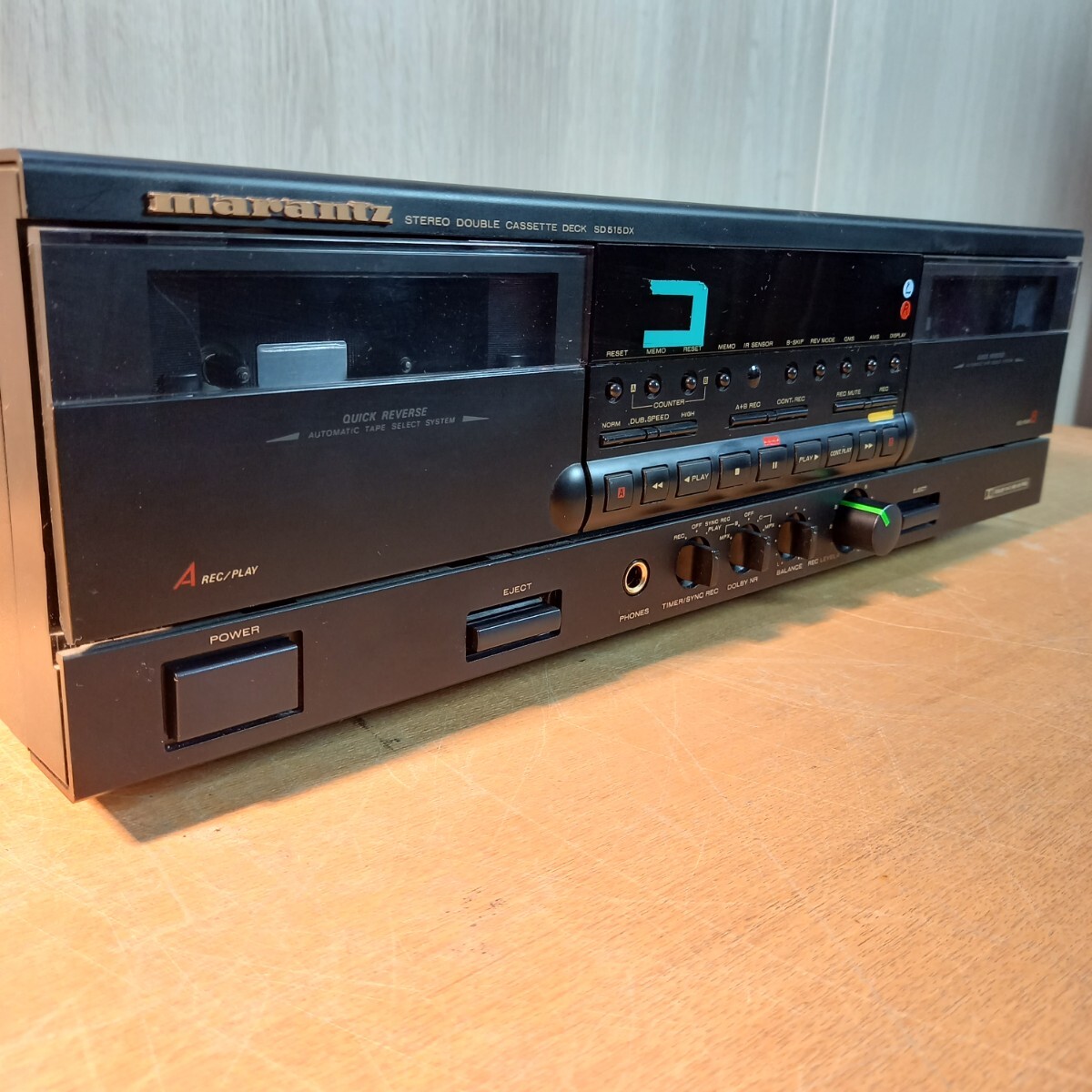 マランツ ステレオ ダブル カセットデッキ SD515DX