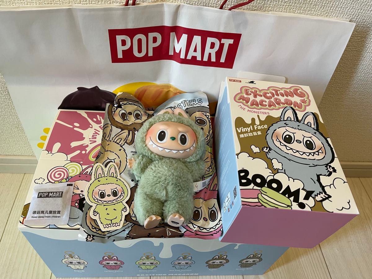 月末値引中 THE MONSTERS Exciting Macaron ぬいぐるみシリーズ ラブブ