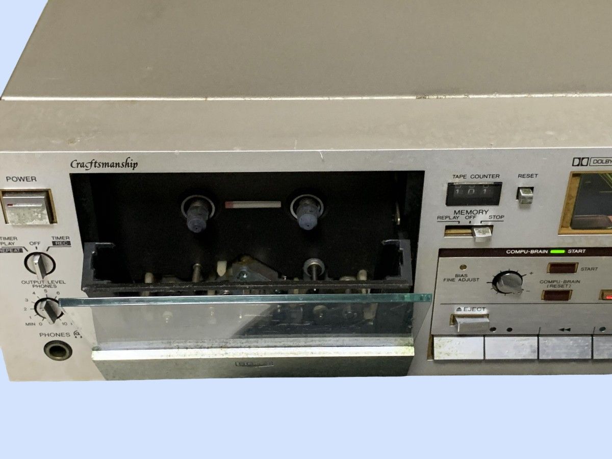 M7243 AIWA AD-F77M カセットデッキ アイワ ジャンク品｜Yahoo!フリマ