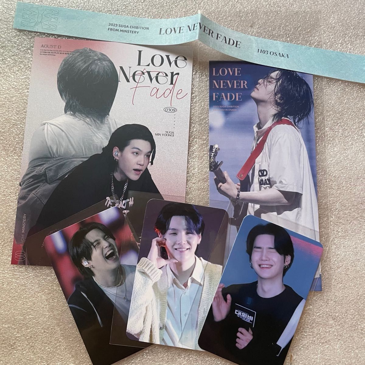 BTS BE未公開 ラッキードロートレカ2枚 ユンギ SUGA BTS BE 未公開