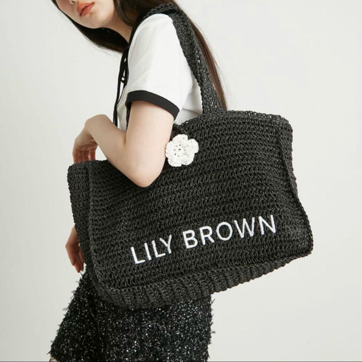 LILY BROWN リリーブラウン MARY QUANT マリークワント かご バッグ