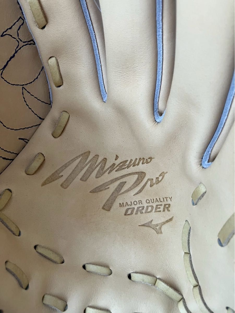 ミズノプロ 硬式 オーダー HAGA 耕作 投手用 定価71 500円 グローブ