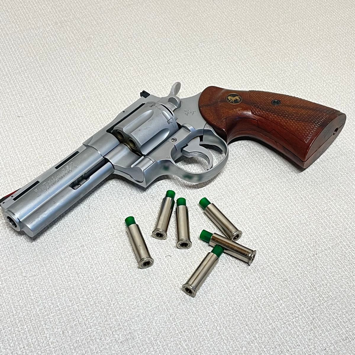 コクサイ コルトパイソン 357 ガスリボルバー 4インチ ABS コクサイ