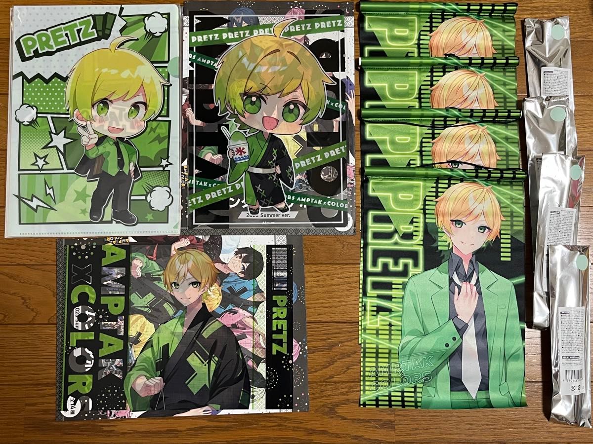 即購入不可】ぷりっつ ミニタペストリー クリアポスター クリア