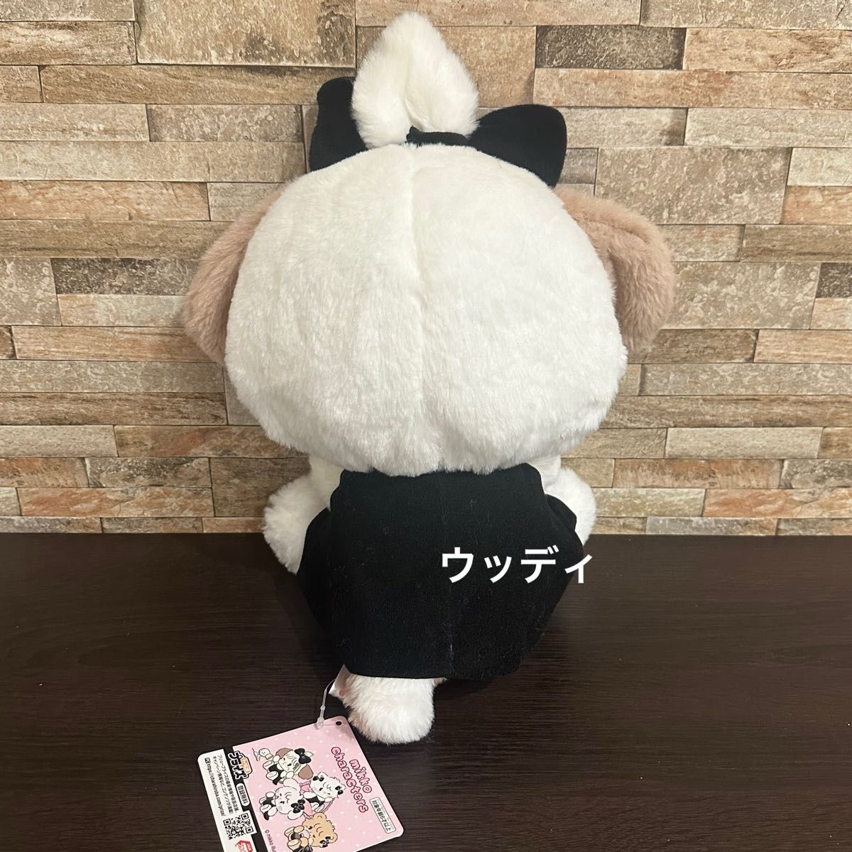 mikko characters BLACK RIBBON BIGぬいぐるみ スフレ｜Yahoo!フリマ
