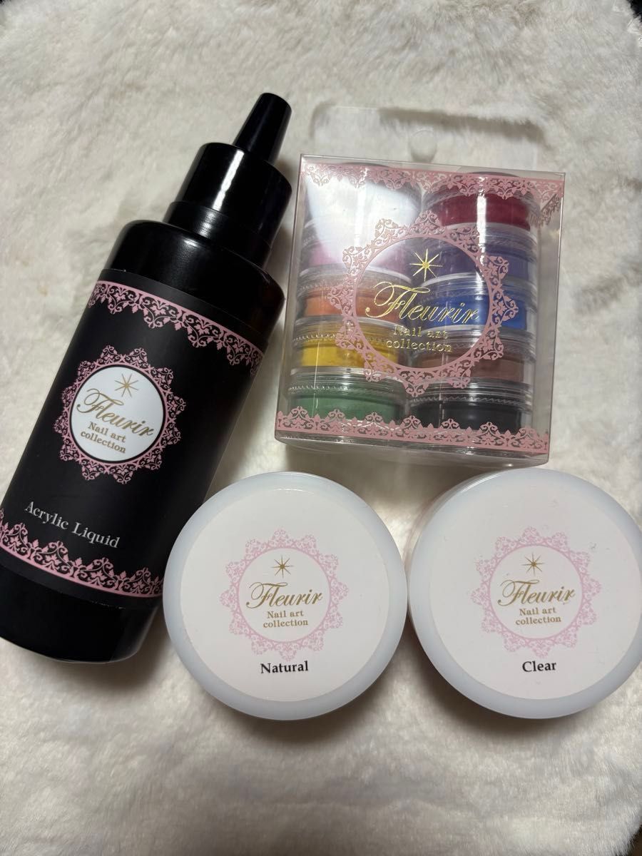 フルーリア アクリルパウダー アクリルキッド カラーパウダー