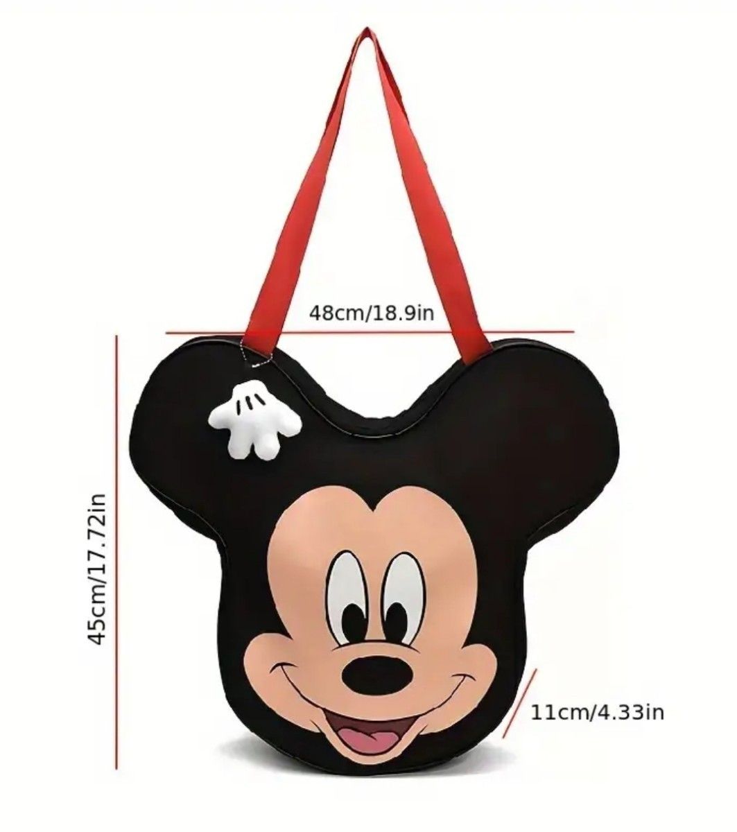 新品未使用】ディズニー ミニー トートバッグ ビックフェイス｜Yahoo