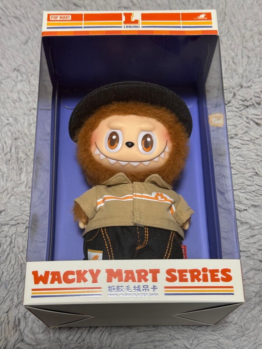 THE MONSTERS Wacky Mart シリーズ ぬいぐるみペンダント 店員 ラブブ