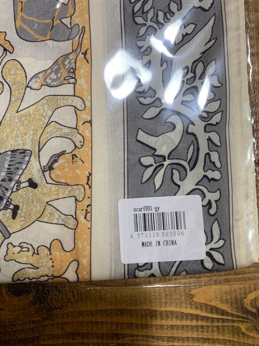 シャネル ノベルティ スカーフ 新品未使用 絹 シルク 100% CHANEL