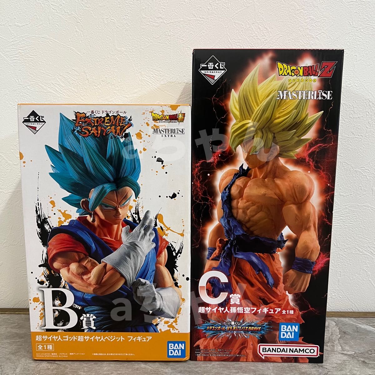 一番くじ 一番くじ ドラゴンボール メモリーズ A賞孫悟空・B賞べジータ+12