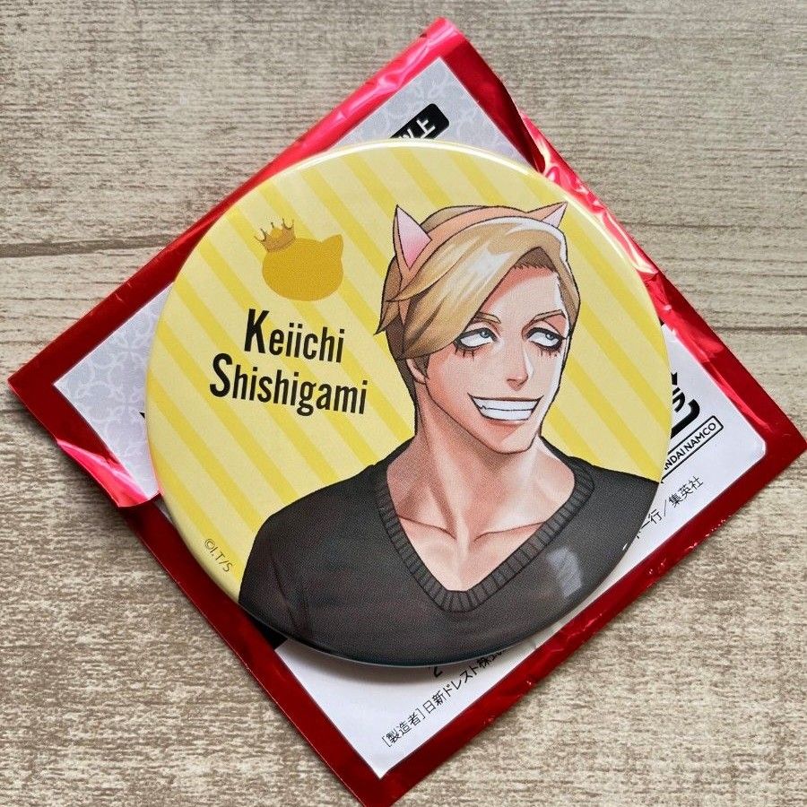 ジャンケットバンク 獅子神敬一 缶バッチ ナンジャタウン アップ