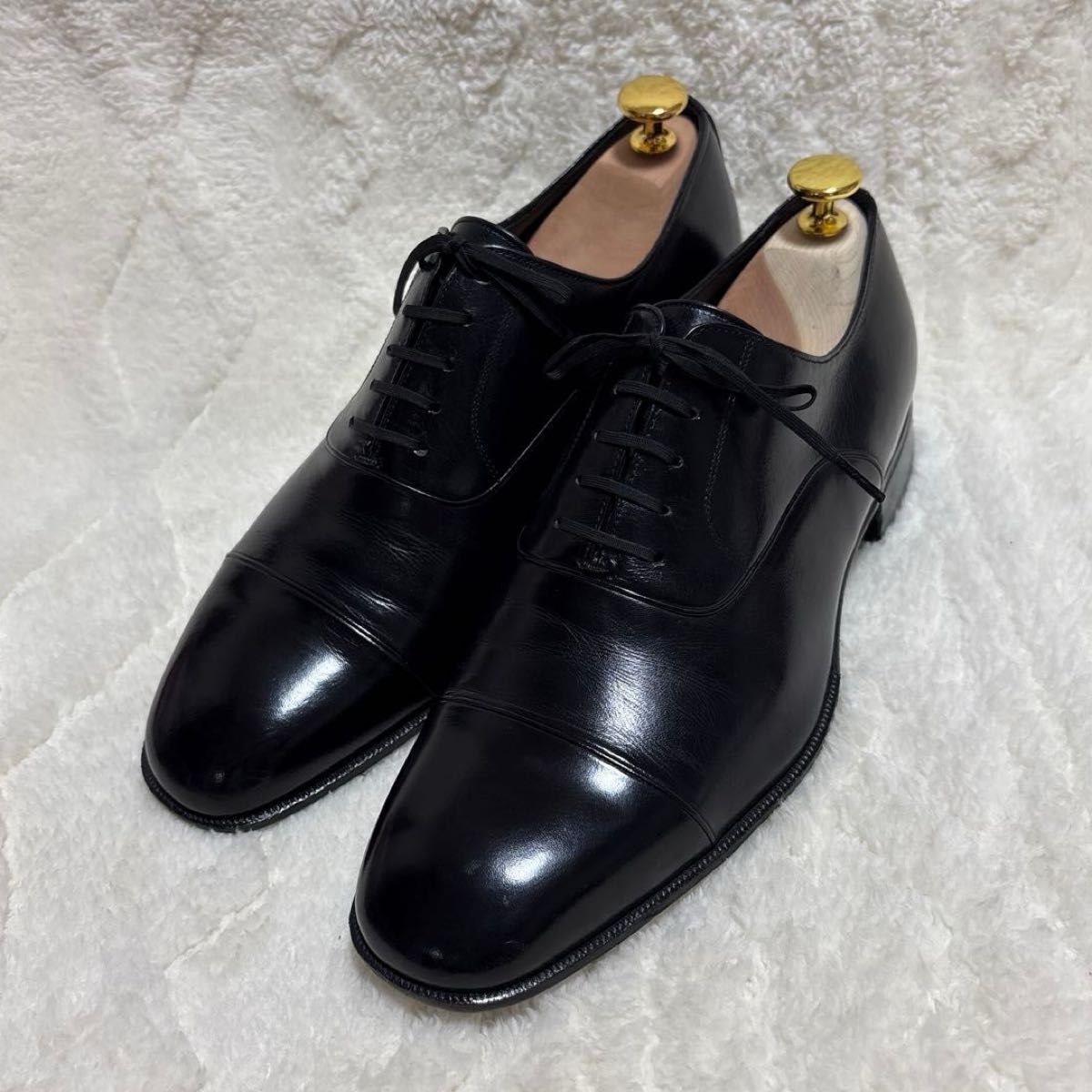 マレリー Marelli メンズシューズ 本革 ストレートチップ 靴 24 5cm 2E