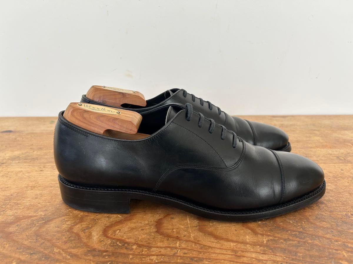 RENDO 黒ストレートチップ 845ラスト CAP TOE OXFORD｜Yahoo!フリマ