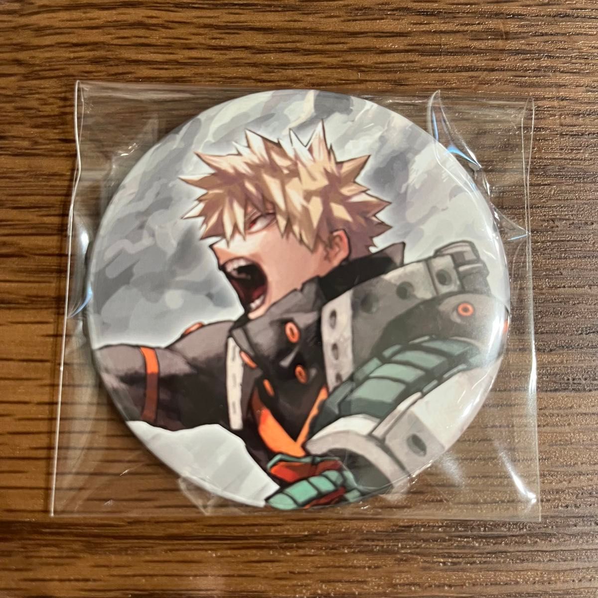 僕のヒーローアカデミア】原画展 ヒロアカ展 缶バッジ 爆豪勝己