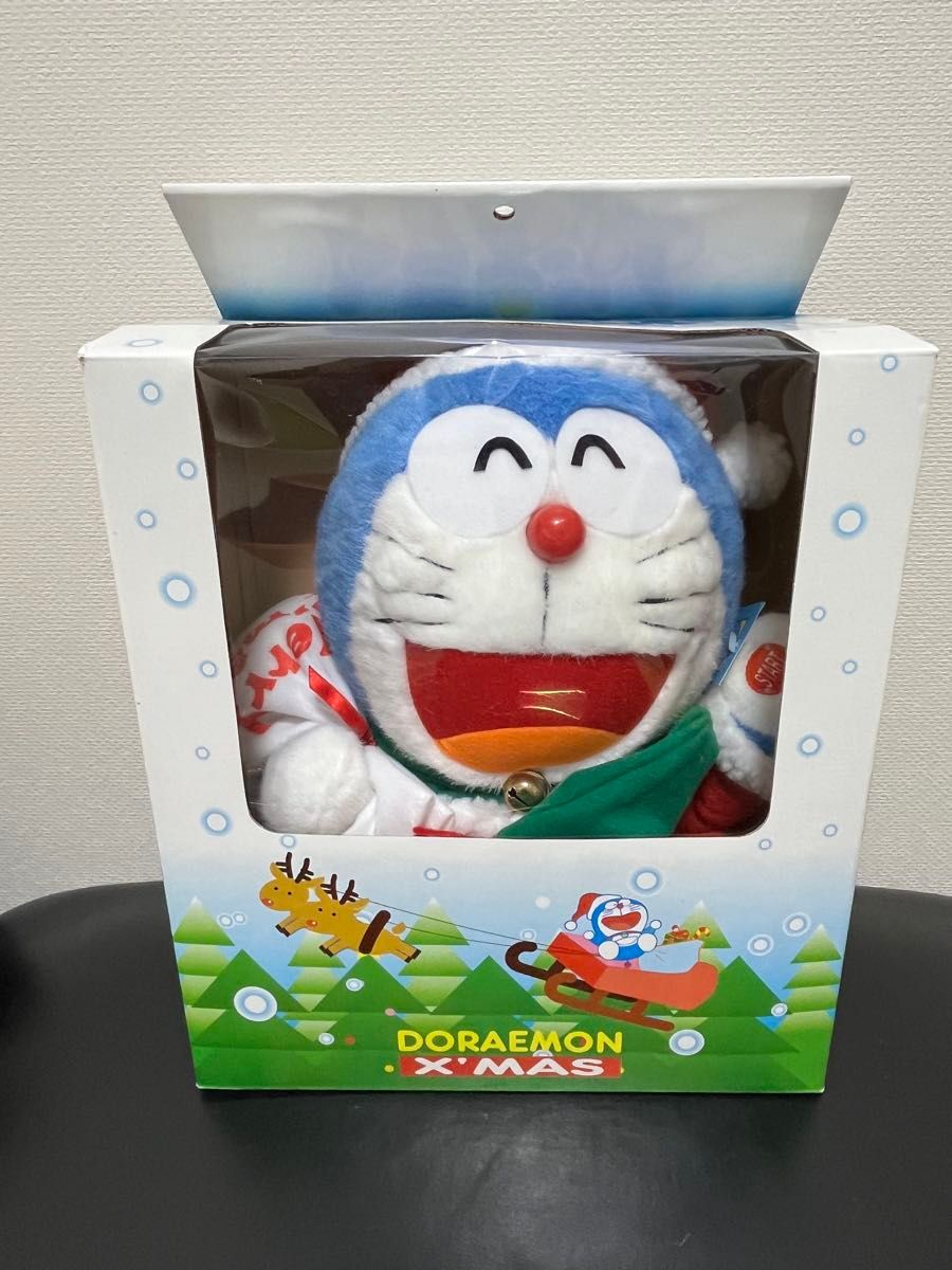 ドラえもん クリスマス サンタ ぬいぐるみ メロディ付き 希少｜Yahoo