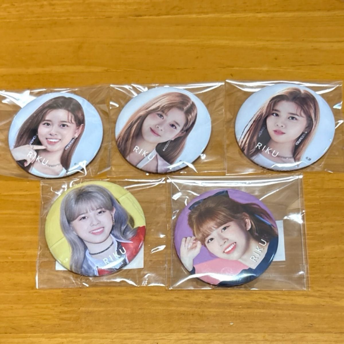 NiziU リク 缶バッジ 缶バッチ ステステ Step and a step テクピク