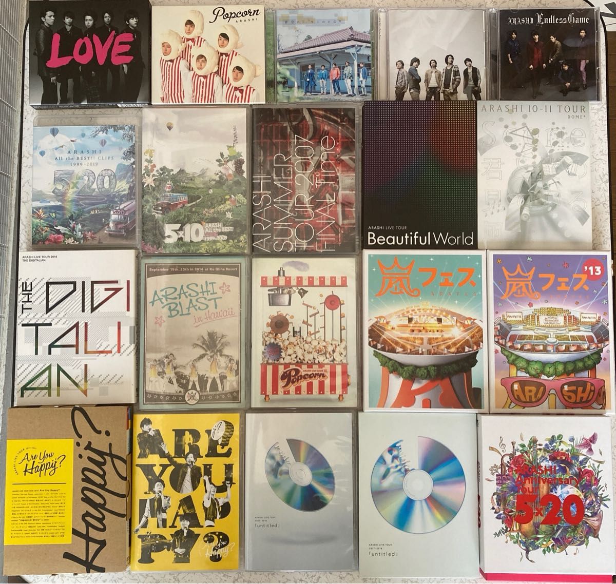 嵐 LIVE DVD Blu-ray+CD セット｜Yahoo!フリマ（旧PayPayフリマ）