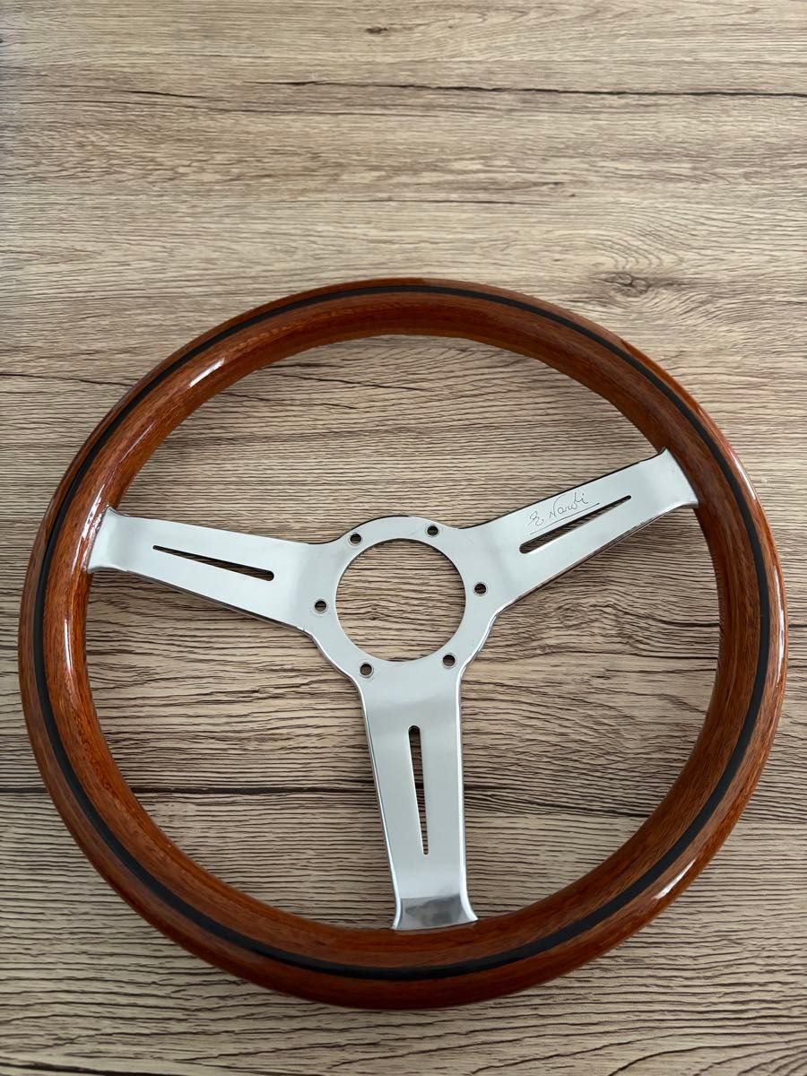 美品】NARDI ナルディ クラシック ウッド ステアリング 【当時物