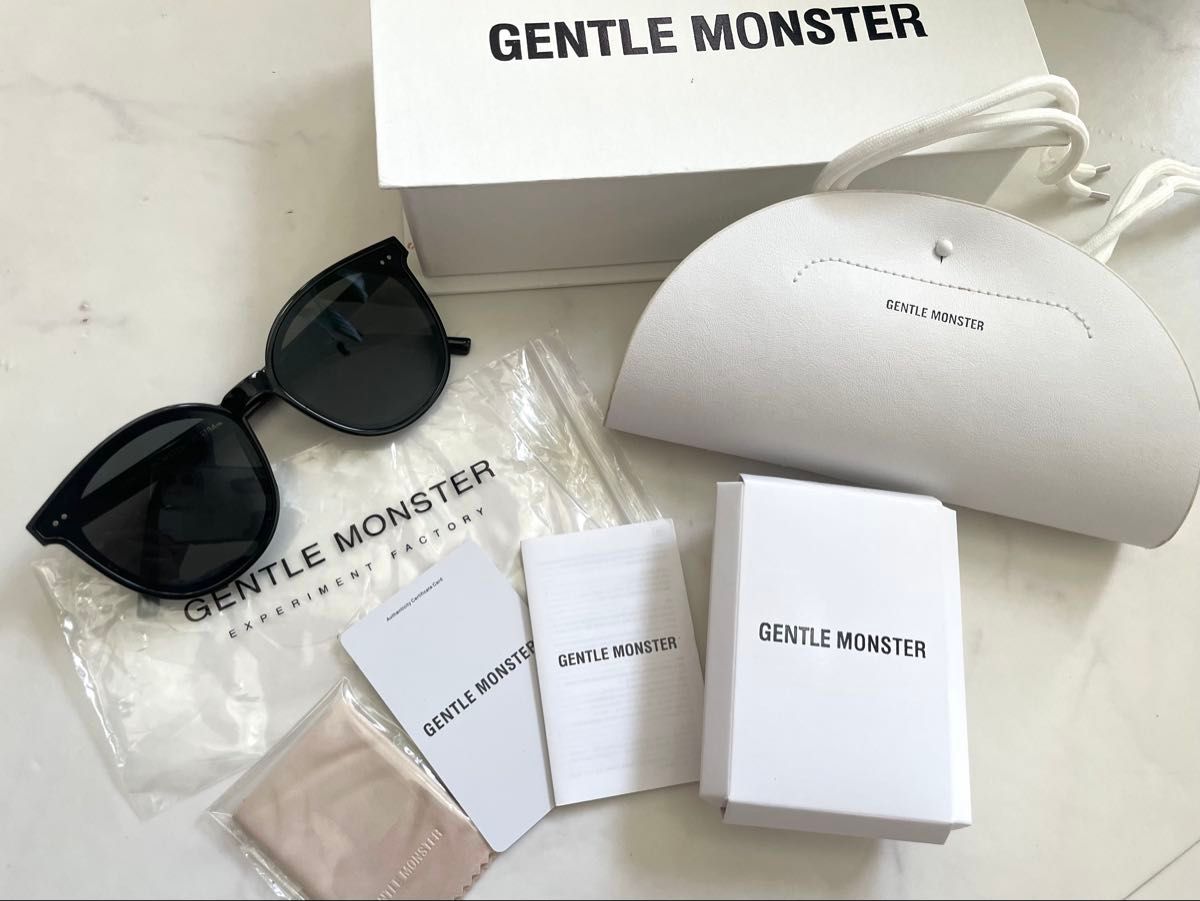 GENTLE MONSTER ブラック サングラス Solo ジェントルモンスター