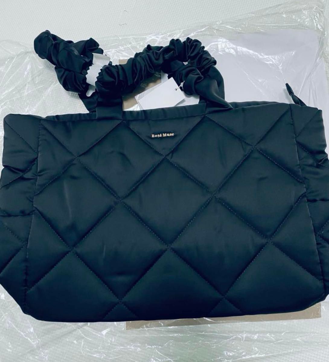 Rosemuse ロゼミューズ satin quilting big tote｜Yahoo!フリマ（旧