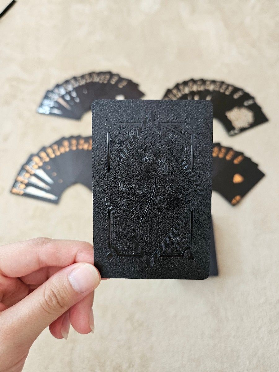 黒と金のトランプ 52枚セット｜Yahoo!フリマ（旧PayPayフリマ）