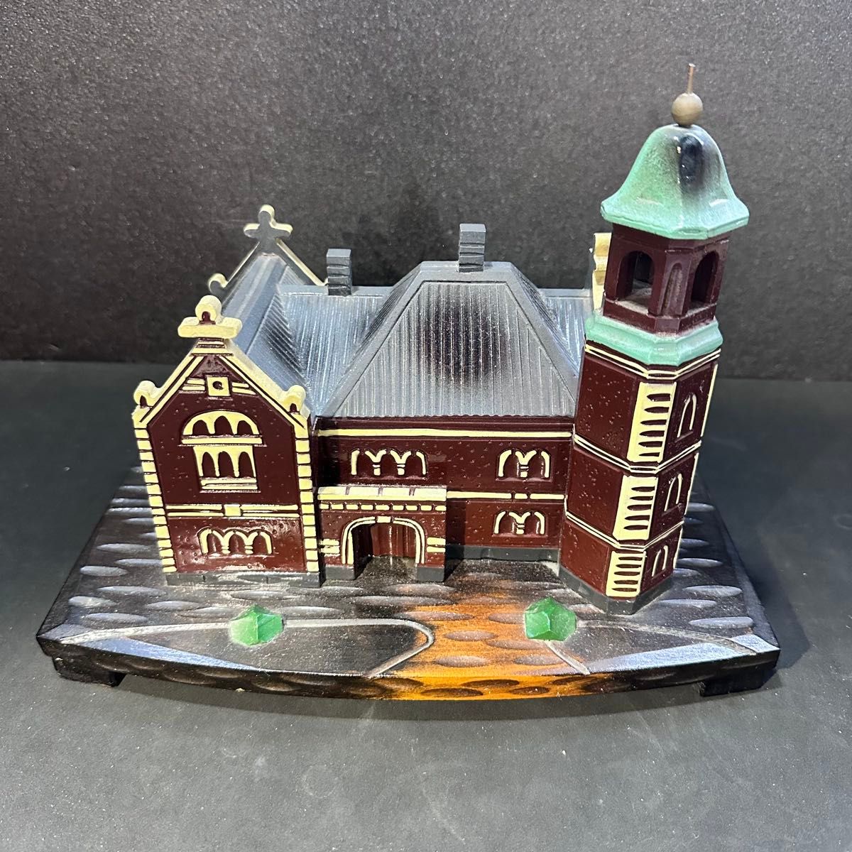 希少 同志社大学・クラーク記念館 卒業記念品 オルゴール アンティーク