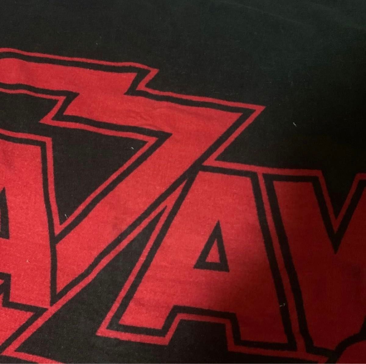 矢沢永吉YAZAWA大判バスタオル昭和レア品ビーチタオル赤黒当時物