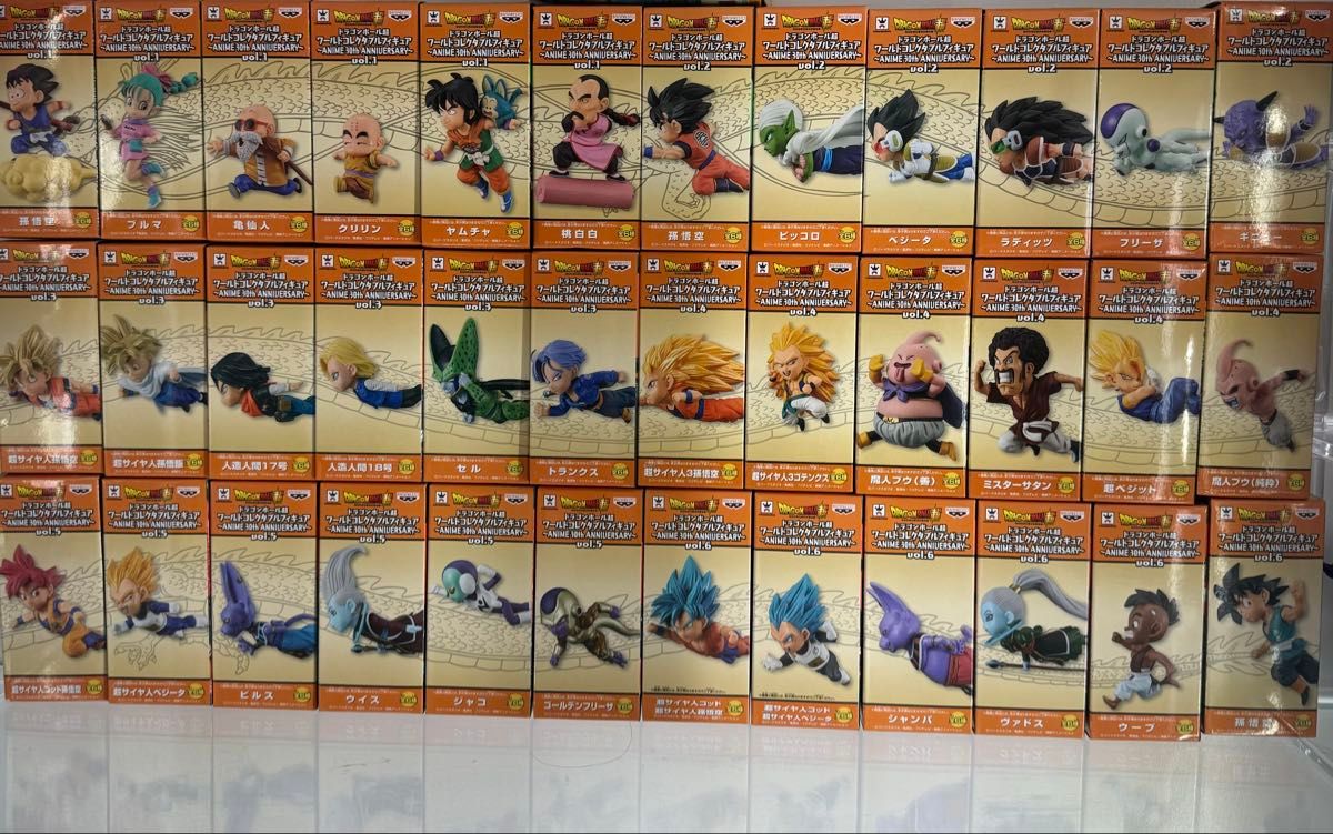 ドラゴンボール ワーコレ ワールドコレクタブルフィギュア アニメ30th