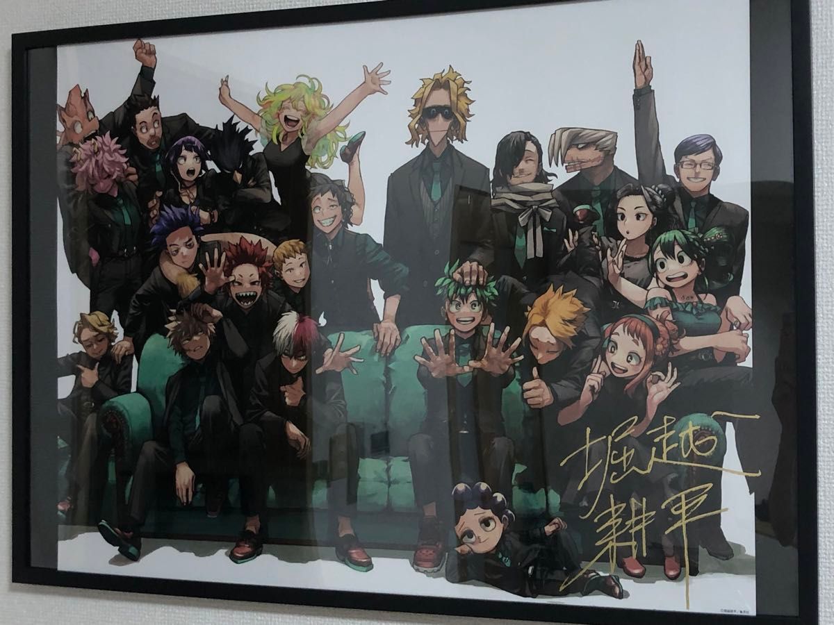 僕のヒーローアカデミア ヒロアカ 10周年 リッチポスター B2｜Yahoo