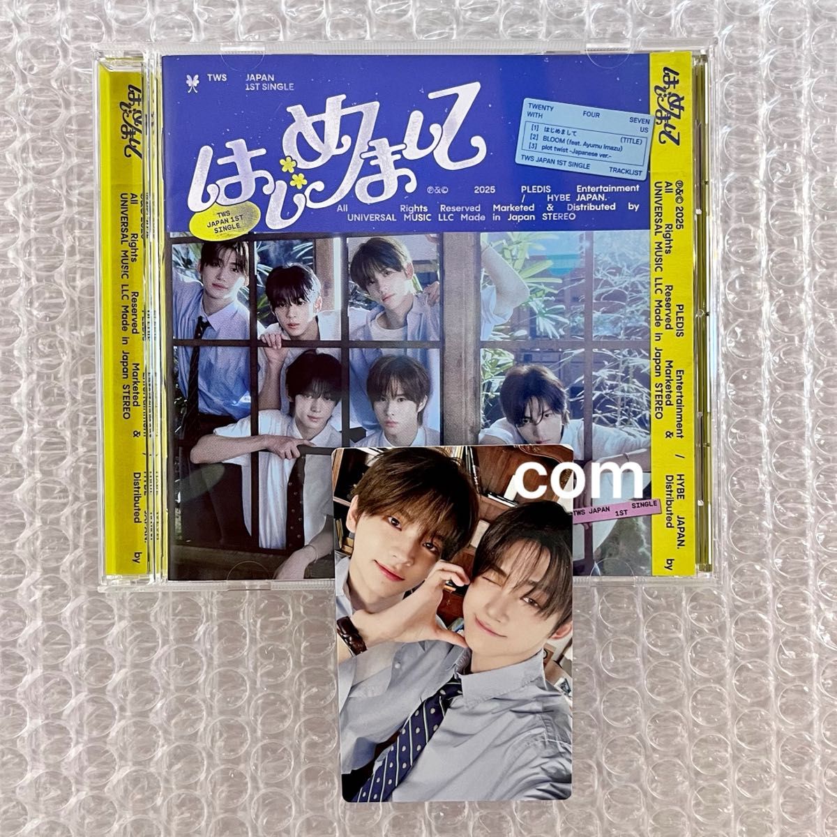 シニュ ジフン TWS はじめまして トレカ アルバム CD フォトブック