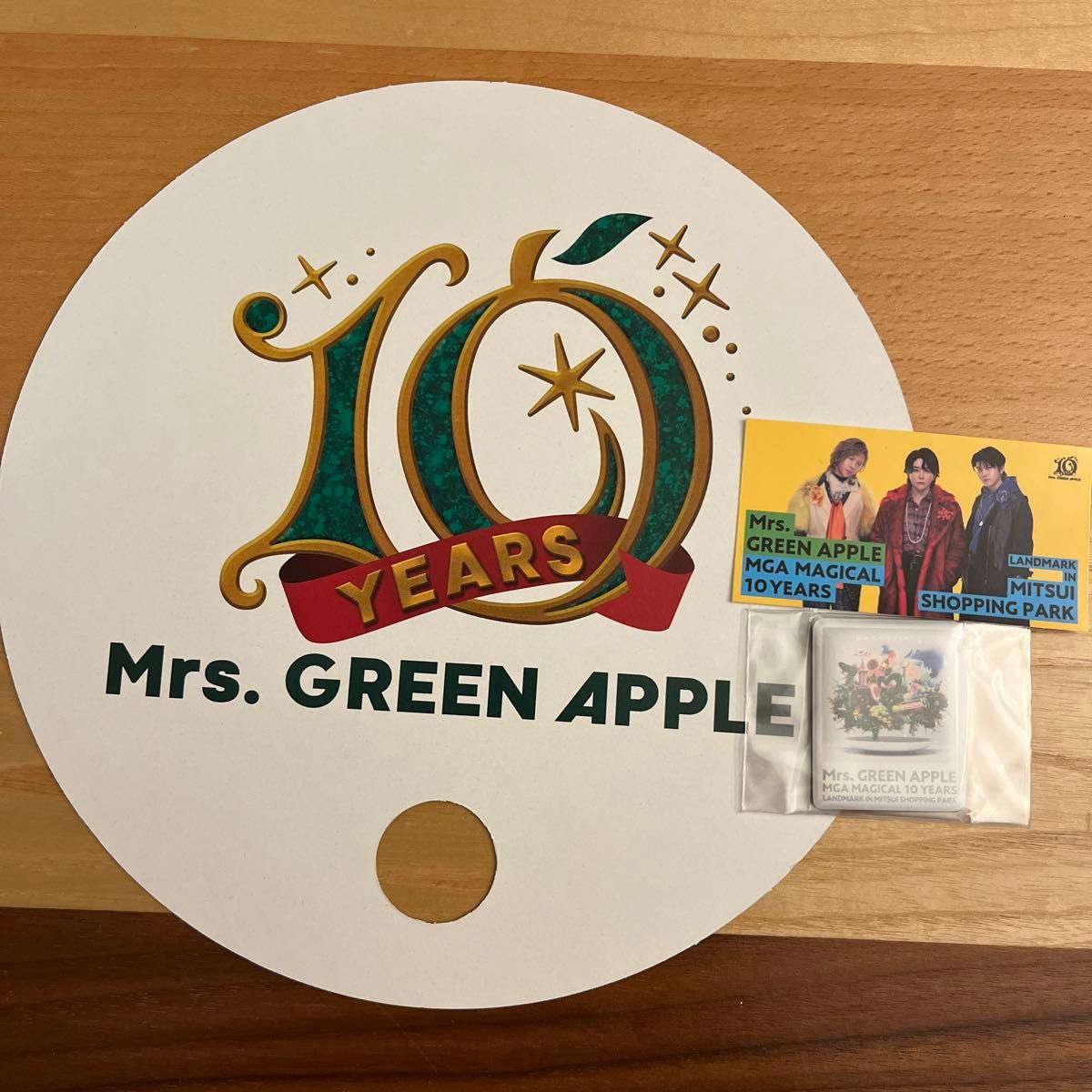 Mrs GREEN APPLE 10周年記念グッズ 3点セット｜Yahoo!フリマ（旧PayPay