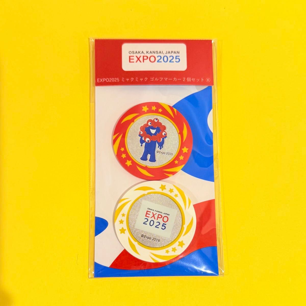 ミャクミャク 万博 ゴルフマーカー｜Yahoo!フリマ（旧PayPayフリマ）