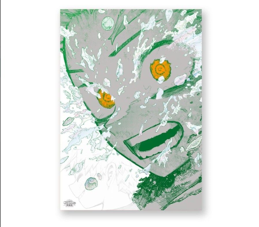 僕のヒーローアカデミア 原画展 A2アートポスター The Beginning 緑谷