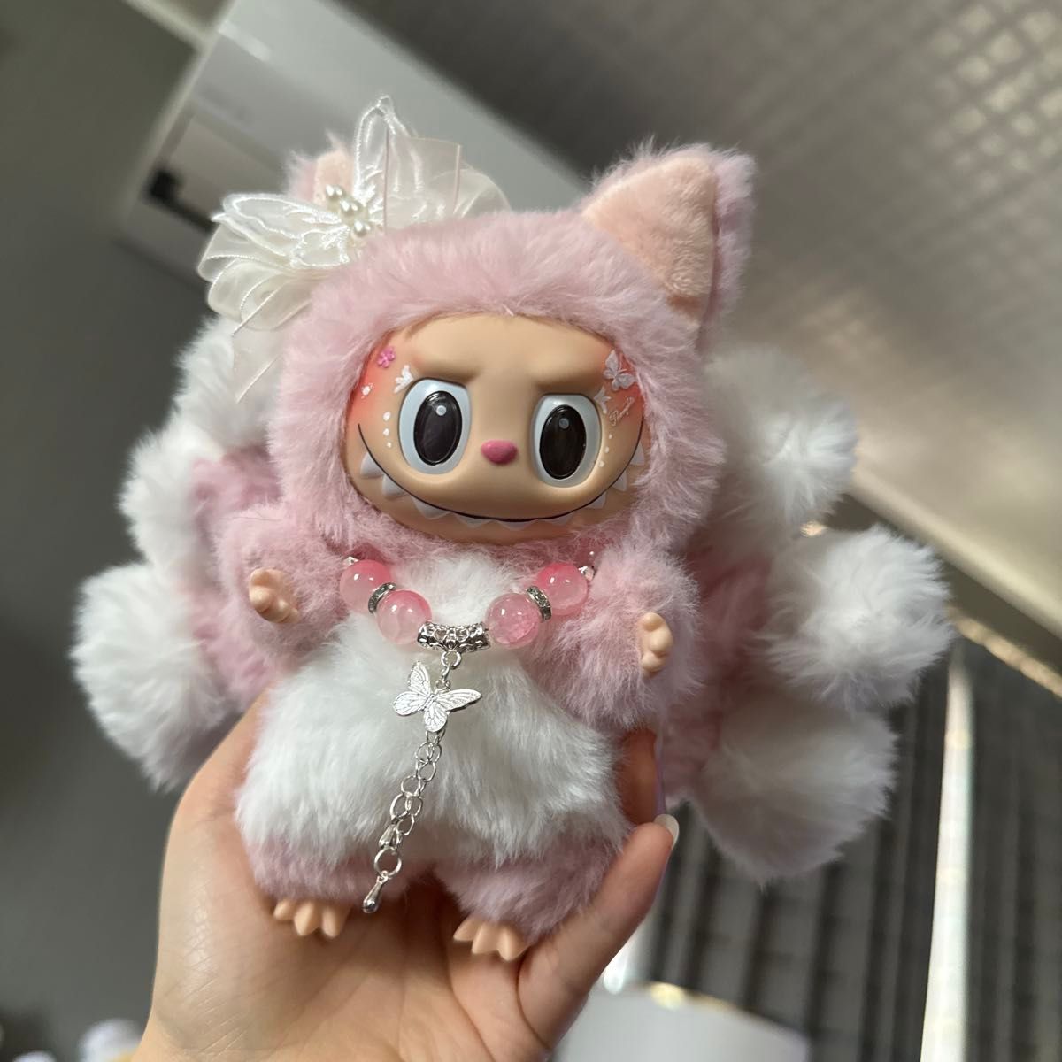 海外限定LABUBU ZIMOMOラブブ ぬいぐるみ ふわふわ ピンク｜Yahoo