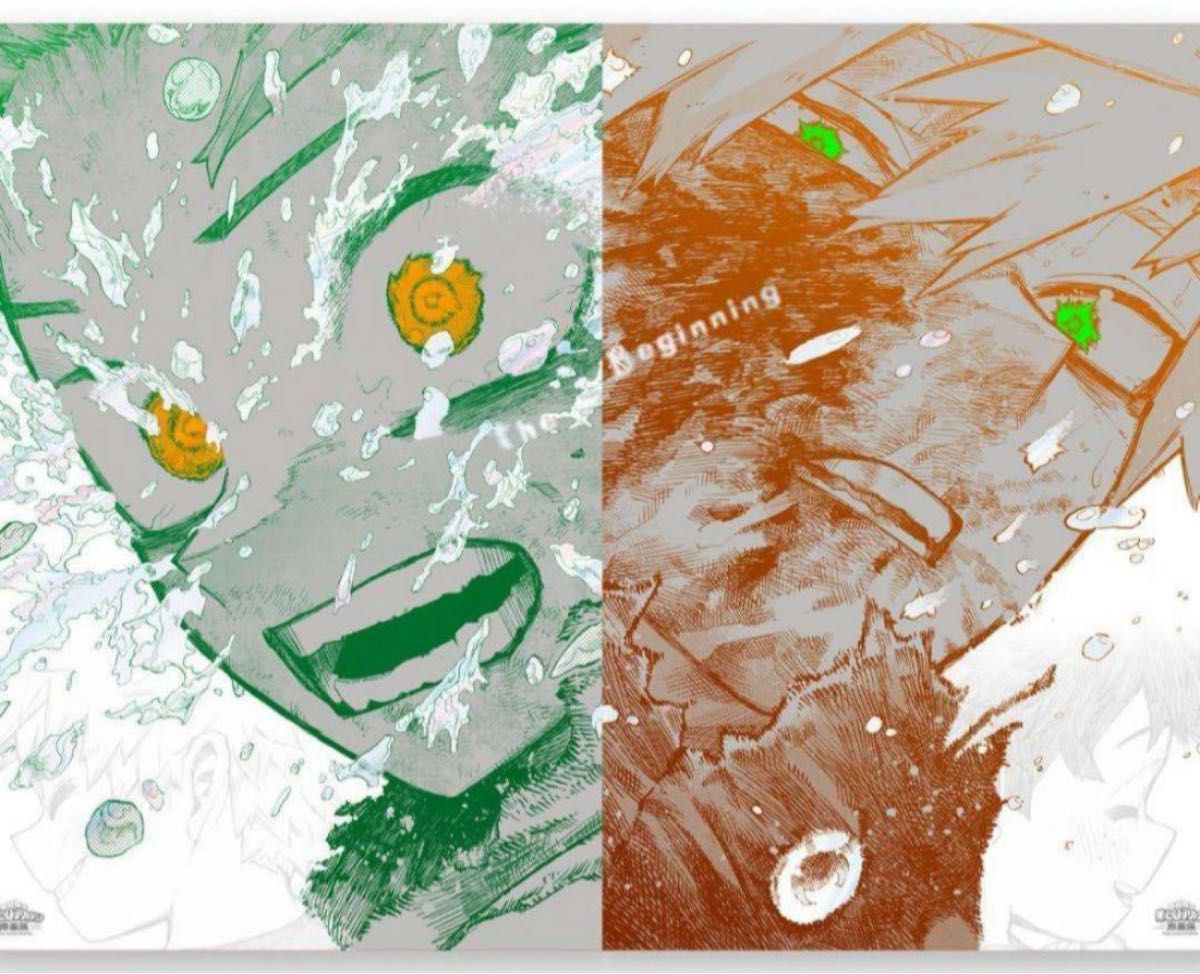 ヒロアカ原画展 A2アートポスター2枚セット The Beginning｜Yahoo