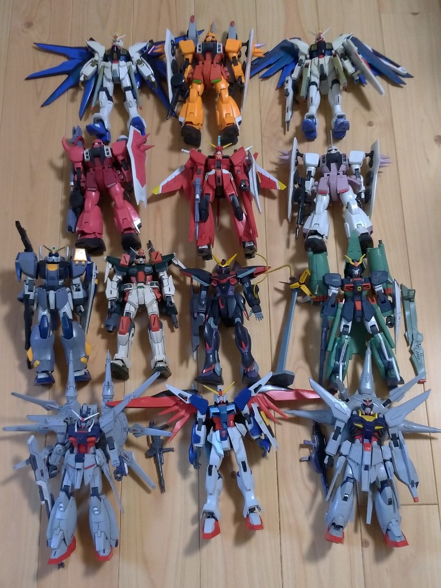 ガンプラ 1/100 ガンダム SEED DESTINY 完成品 13点セット｜Yahoo