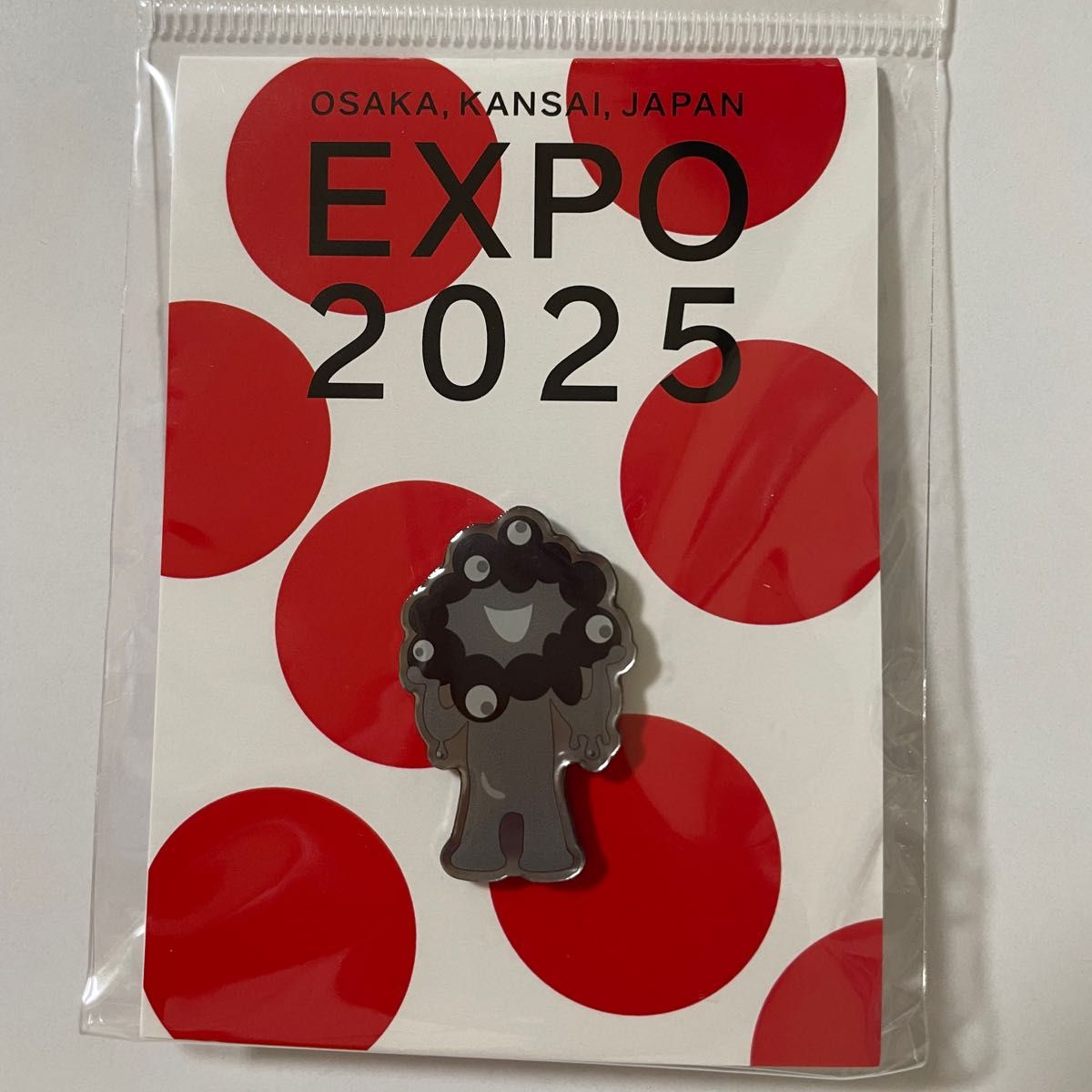 万博 限定 ミャクミャク ブラック 黒 ピンバッジ ピンバッチ｜Yahoo