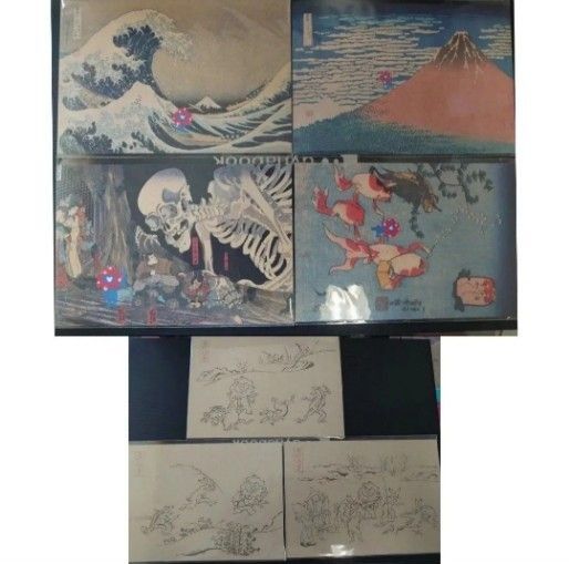 大阪万博 ミャクミャク 浮世絵 鳥獣戯画 ポストカード 7種類セット