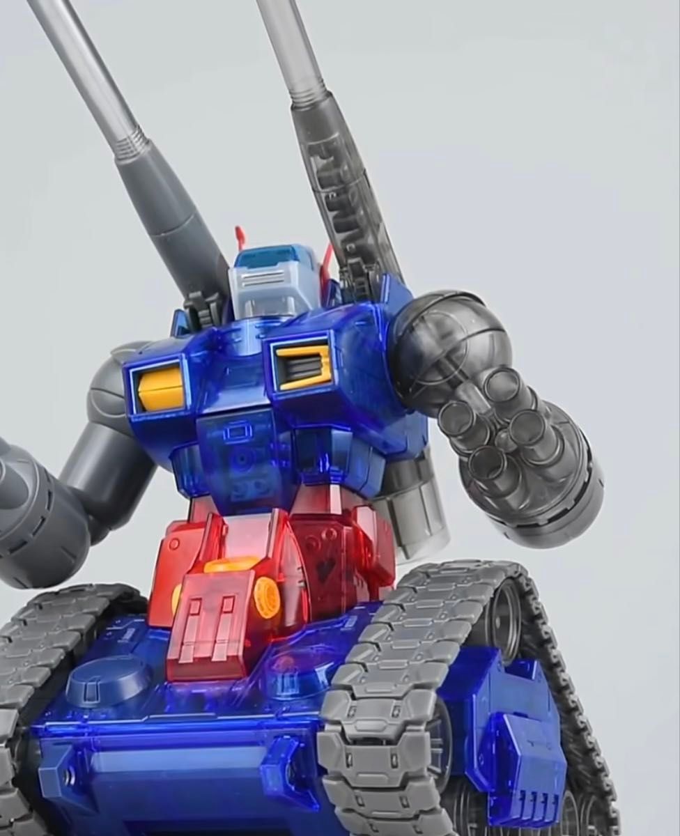 MG 1/100 RX-75ガンタンク[クリアカラー]水転写デカール付 LED付 海外