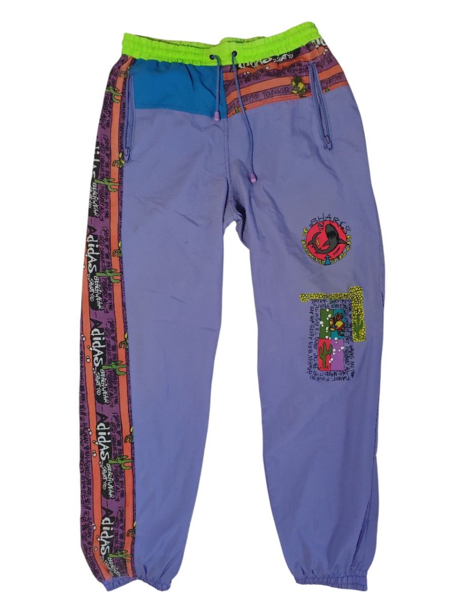 adidas×stussy 幻のコラボ セットアップ ナイロンジャケット ジャージ