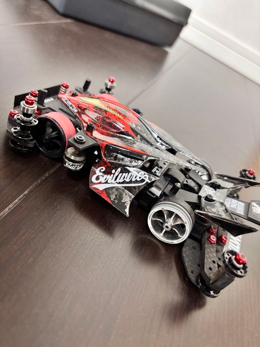 ミニ四駆 引退セット 超豪華 未使用品カーボンパーツ 慣らしモーター