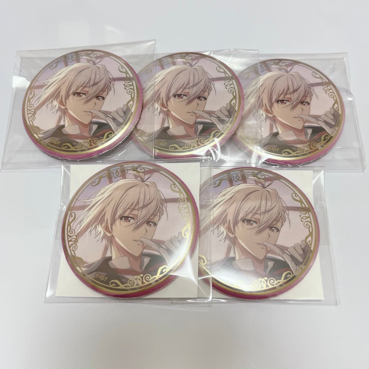 アイナナ アイドリッシュセブン TRIGGER 九条天 7周年 缶バッジ 63個