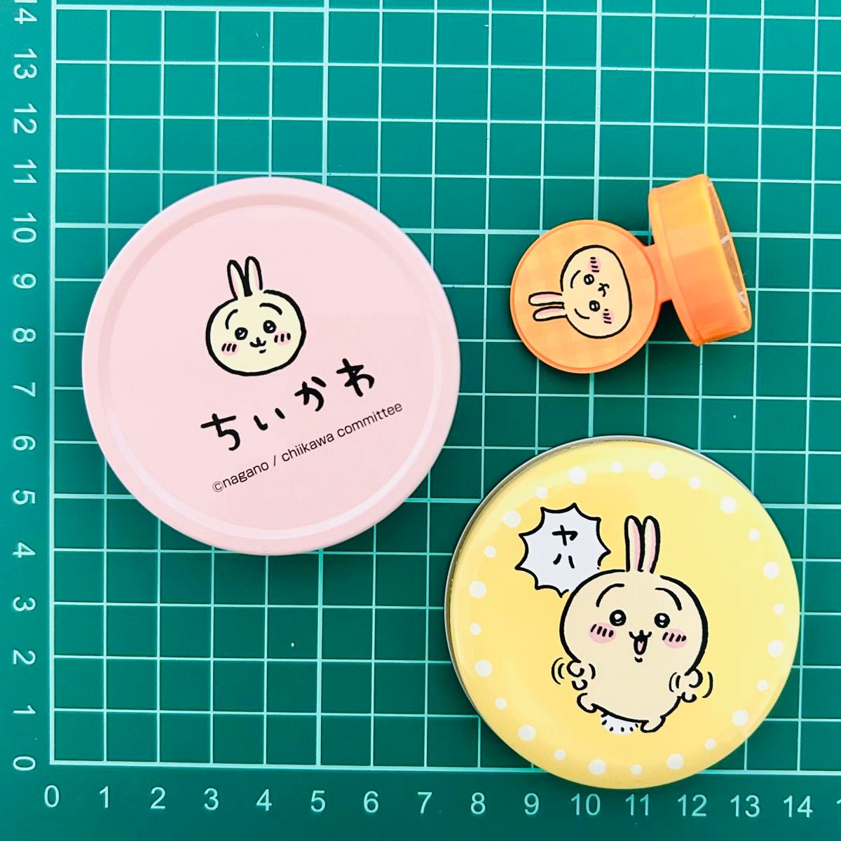 中古美品 タグ無し ちいかわ うさぎ てくびまくら ぬいぐるみ おまけ