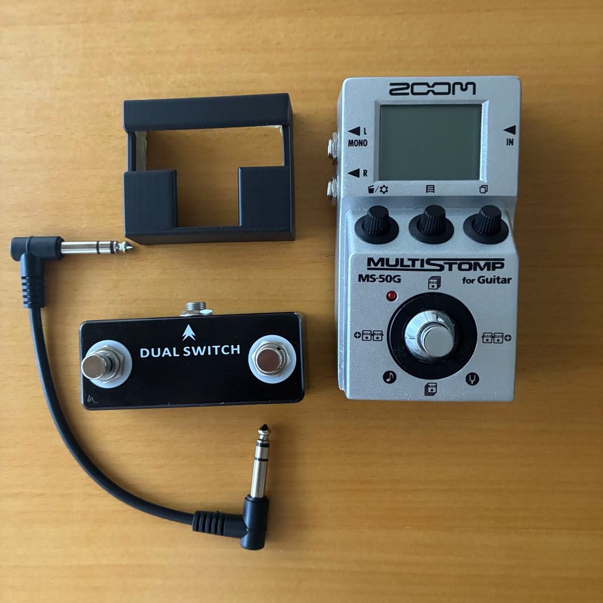 ZOOM MS-50G マルチストンプ フットスイッチ付き 改造品 ギター用