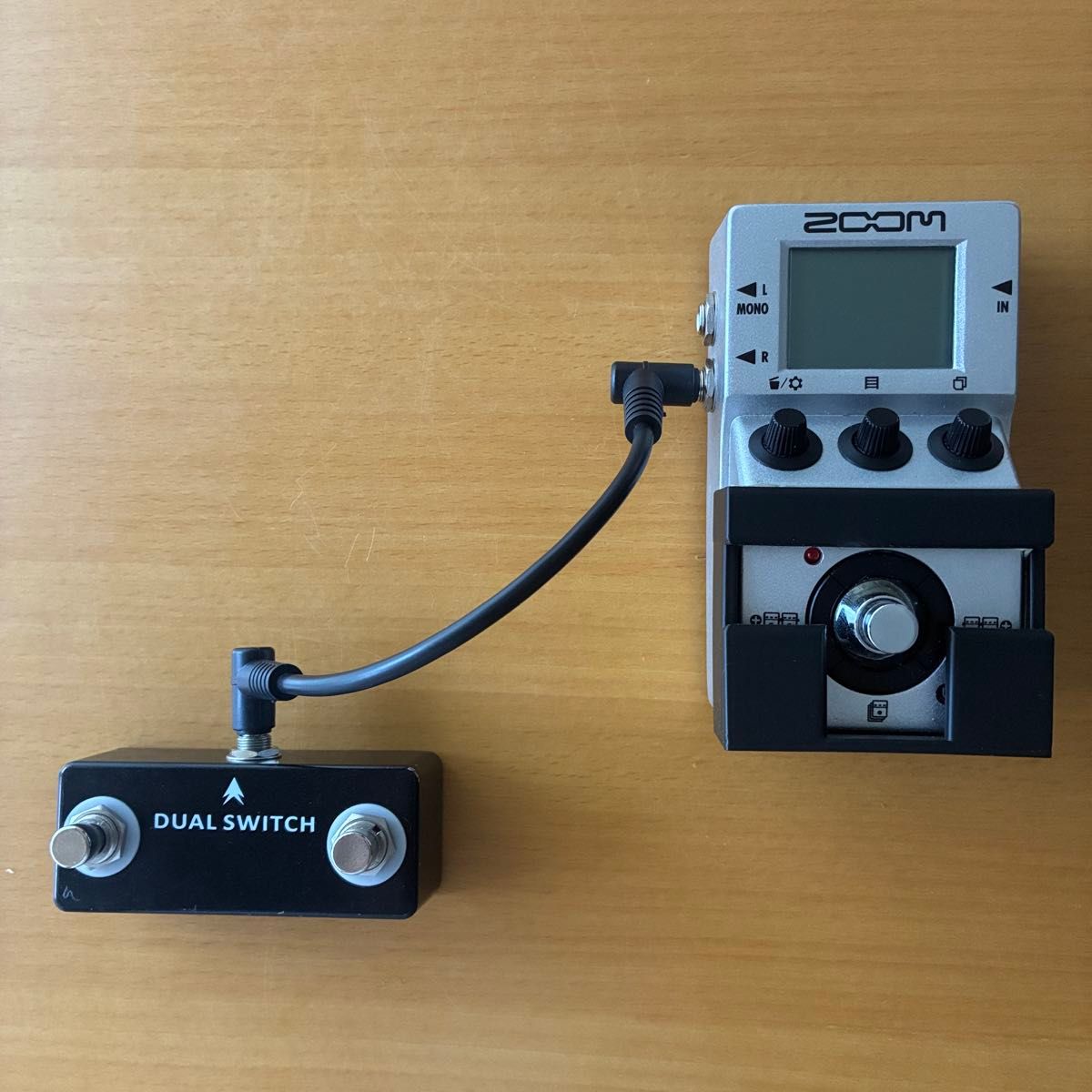 ZOOM MS-50G マルチストンプ フットスイッチ付き 改造品 ギター用