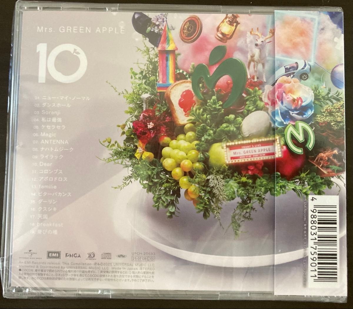 新品未開封》 ミセス 10 CD 通常盤 Mrs GREEN APPLE｜Yahoo!フリマ（旧