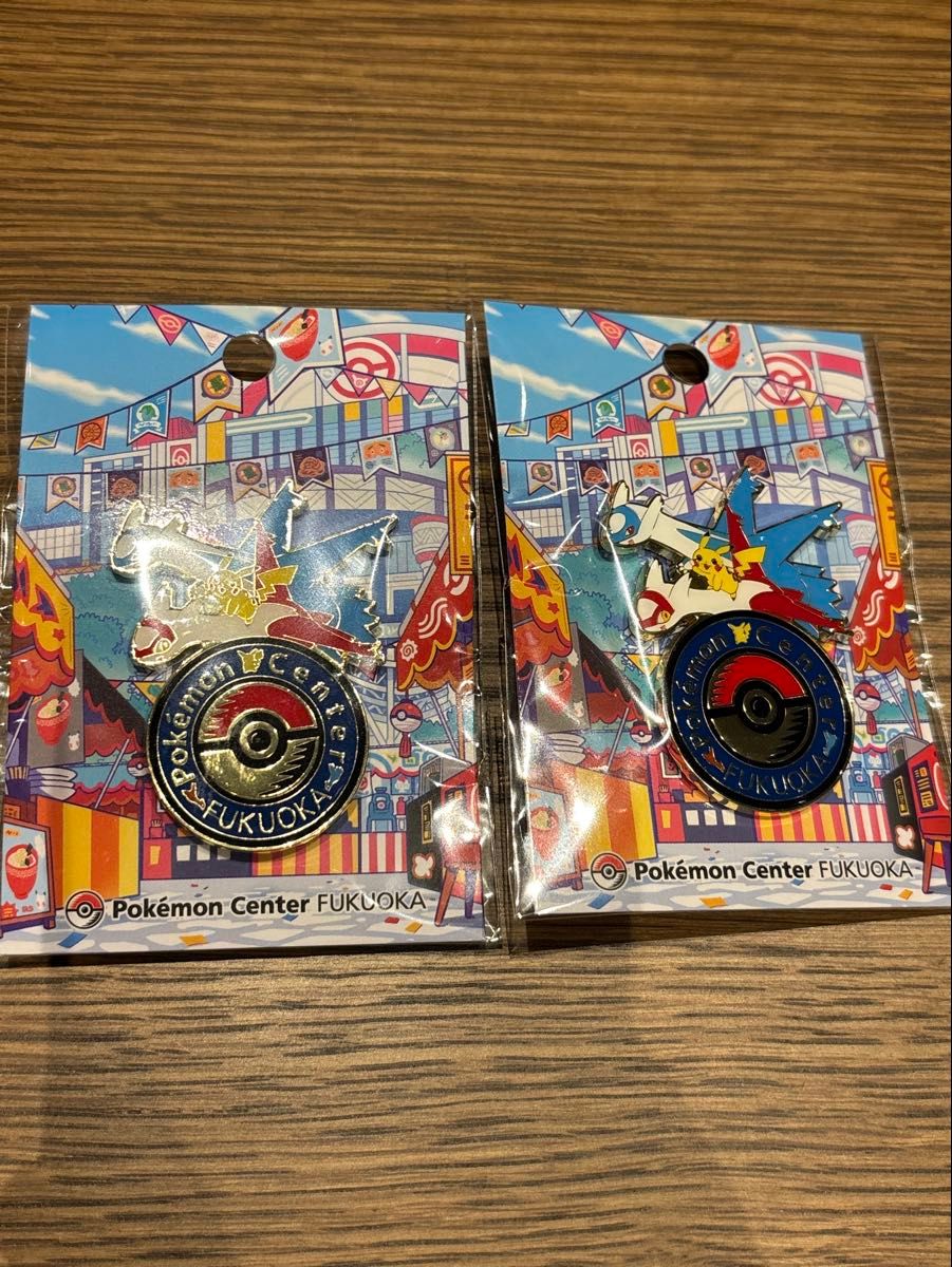 ポケモンセンター福岡 限定 ロゴピンズ ピンバッジ ラティアス 2個