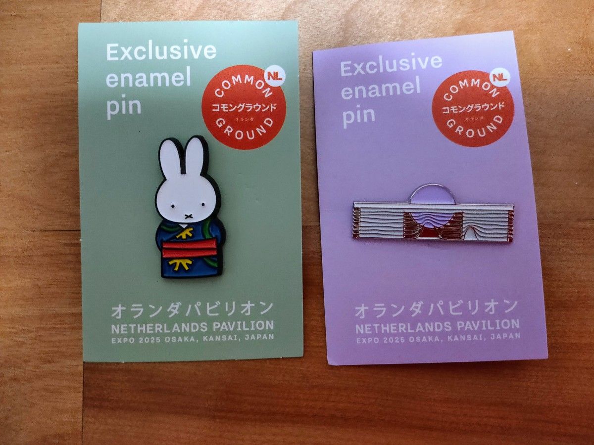 大阪万博 オランダパビリオン ピンバッジ 2点｜Yahoo!フリマ（旧PayPay