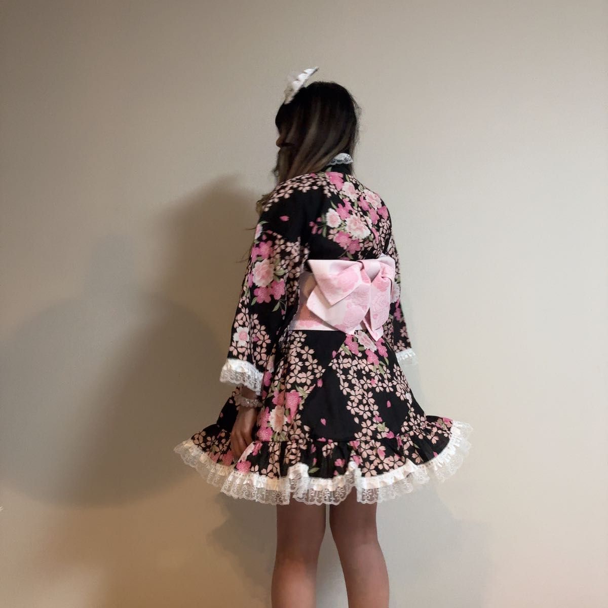 姫ギャル浴衣ドレス160大人 平成ギャルロリータ｜Yahoo!フリマ（旧